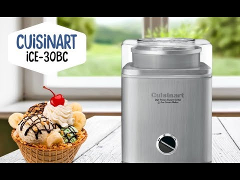 Cuisinart ICE-30 Ice Cream Maker Review