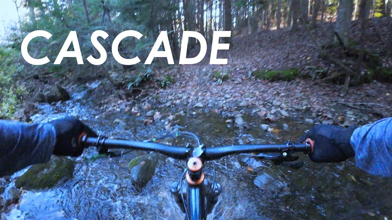 Fall ride on the new Cascade trail - YouTube