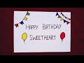 Surprise Birthday creative wishes for husband/Wife/Boyfriend/Girlfriend/Long Distance Relationship