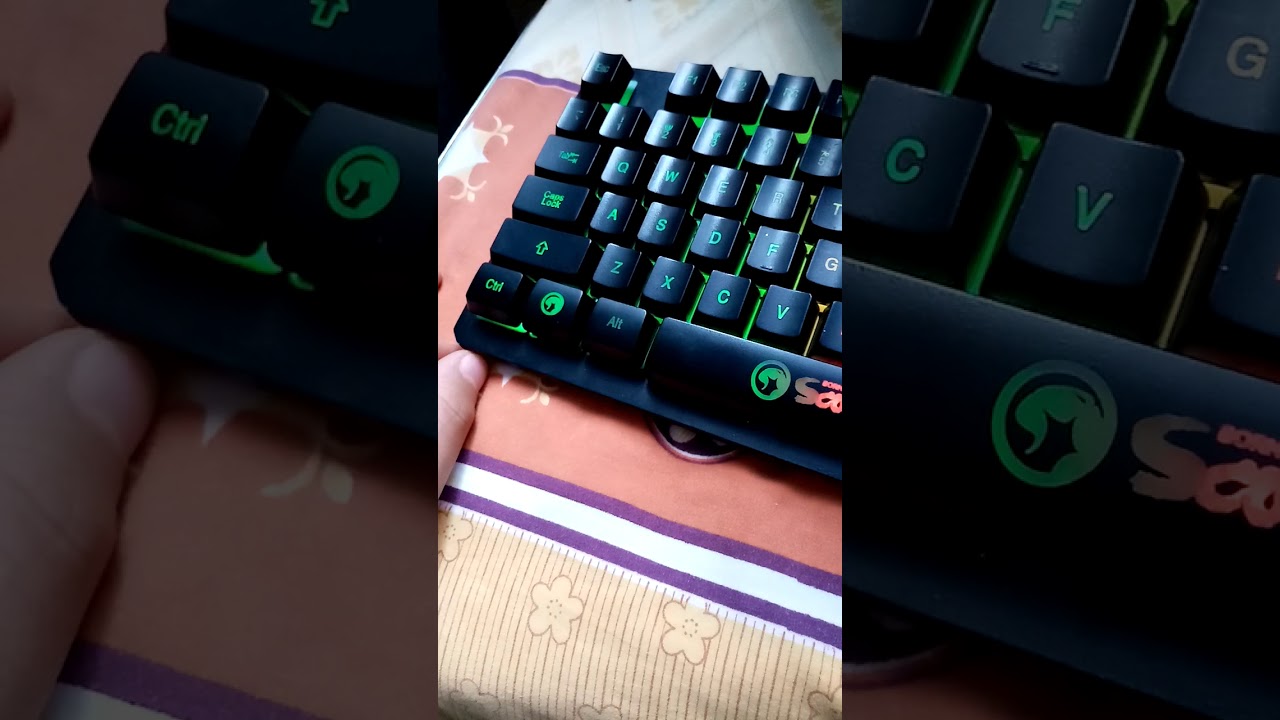 Transient Burger Pants Cum sa schimbi culoarea la o tastatura marvo Scorpion k616 - YouTube
