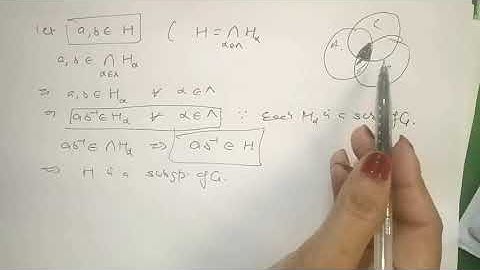 Is intersection and union of subgroups,  a subgroup or not?