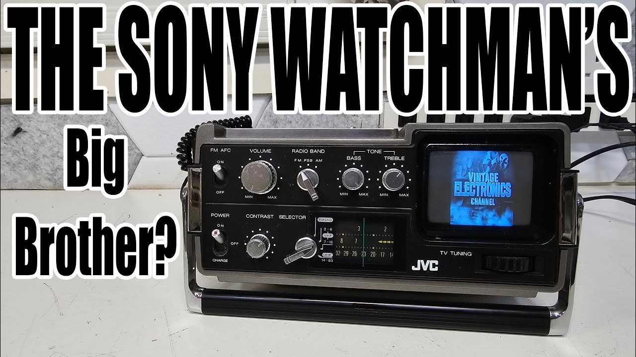The Sony Watchman's Big Brother - The JVC 3050 Gemineye - An