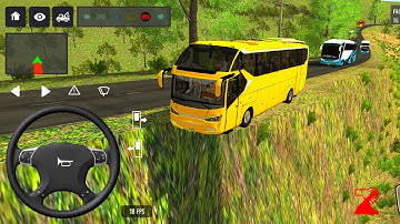 👺Bus simulator indonesia l Euro trock bus! Euro coach bus ll new euro coach bus #2024 #bussimulator 
