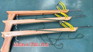 DIY Slingshot - How To Make A Fish Gun , Cách Làm Súng Bắn Cá Mạnh Mẻ Và Chính Xác | NHỰT DIY