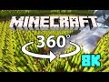 Minecraft [VR] 360° 8K 60 Fps - บ้านผู้เล่น Smilekrub #2