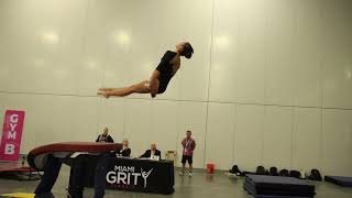 Nina Mason Vault Miami Grit Clic 2025 Wildfire Gymnast Level 9