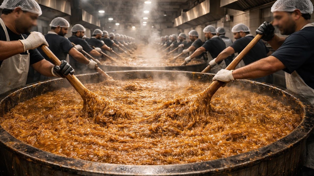 Inside India’s Mega Haleem Factory | How Thousands of Haleem Bowls Are Made Daily