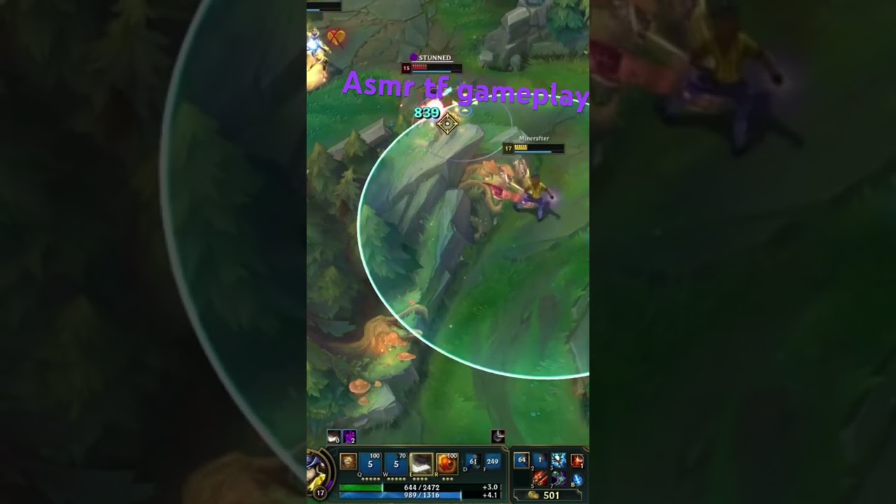 League of legends ASMR Twisted fate gameplay 