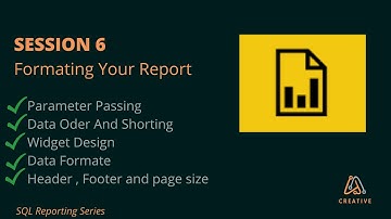 Design And Formatting Your SSRS Report | Date Filter | Order Filter | Widgets | Expression