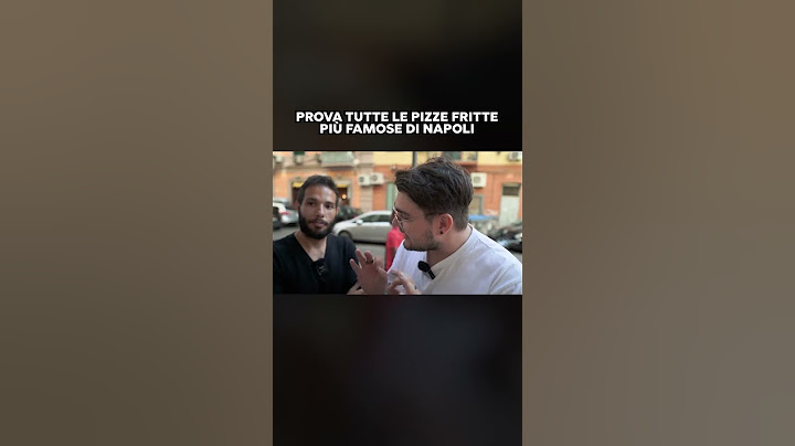 Provo tutte le PIZZE FRITTE più famose di NAPOLI