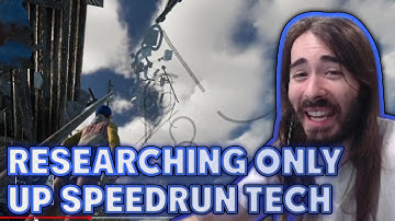 Researching Only Up! Speedrun Tech | MoistCr1tikal