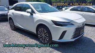 2T2BBMCA3RC046564 Lexus RX 2024
