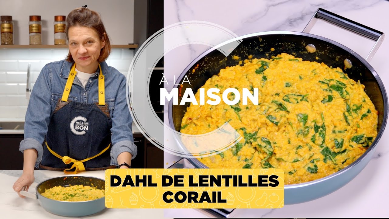Dahl de lentilles corail