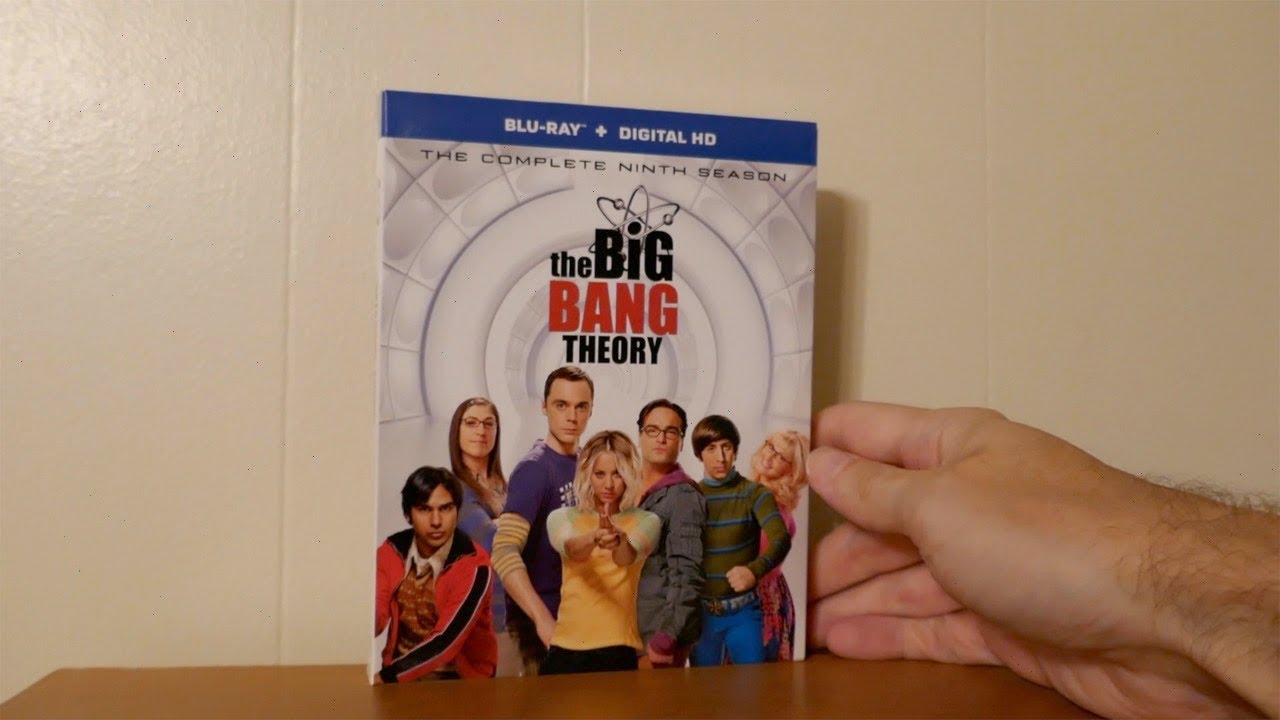 Unboxing Big Bang Theory Season 9 Blu-ray Disc Set DVD TV