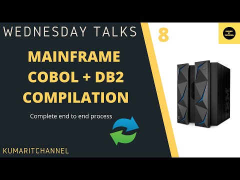 Mainframe Wednesday Talks# 8  COBOL DB2   COMPILATION PROCESS