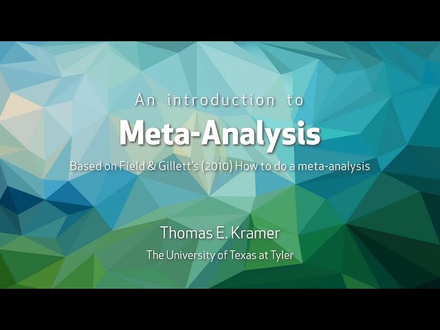 Introduction to Meta-Analyses