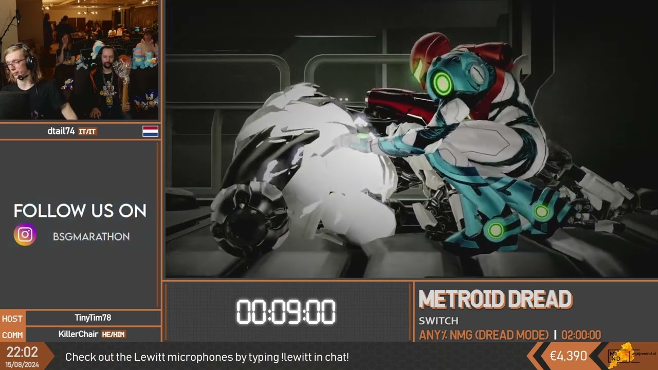 Metroid Dread | Any% NMG (Dread Mode) Speedrun by dtail74 | BSG Annual 2024