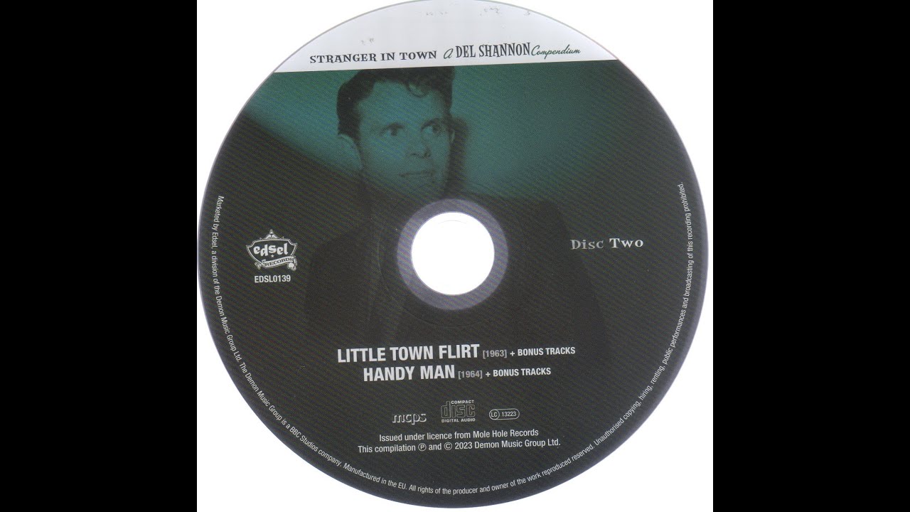 在 YouTube 上观看 Del Shannon - I'll Be Lonely Tomorrow 在 YouTube 上观看 Del Shannon - I'll Be Lonely Tomorrow