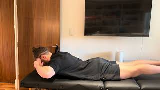 Prone back extension