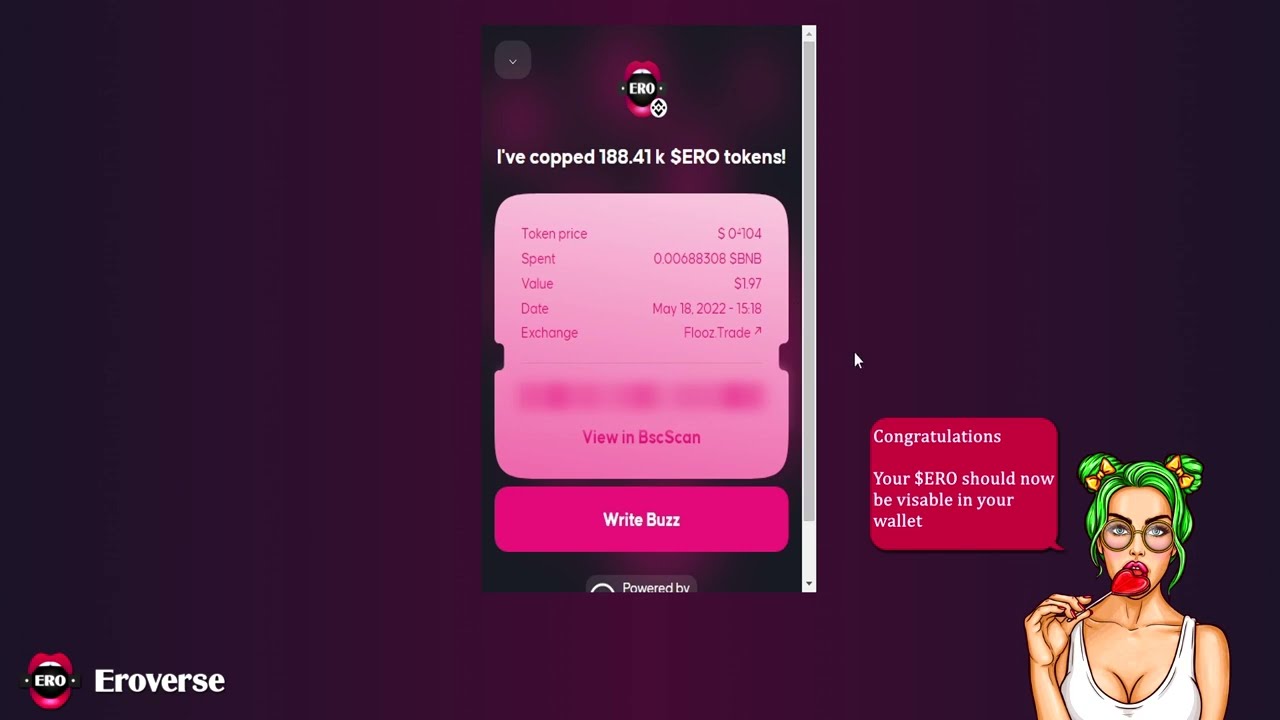 How To Buy $ERO Directly Through The Eroverse Website (Tutorial)