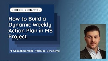 Build a Dynamic Weekly Action Plan in MS Project | Step-by-Step Tutorial