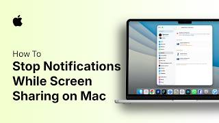 How to Stop Notifications While Screen Sharing on Mac