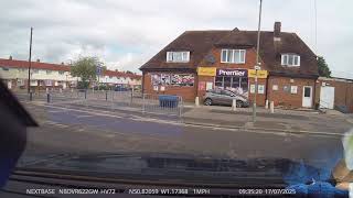 White Van Man, cutting the corner