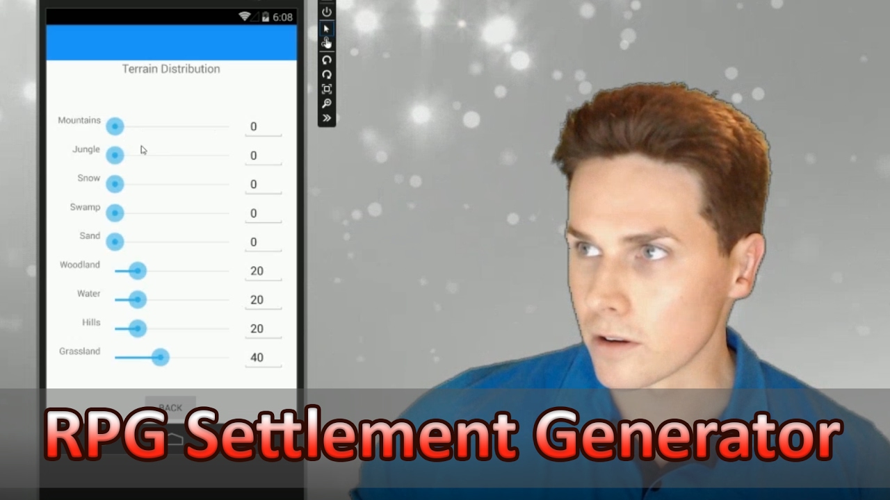 RPG Settlement Generator for Android/IPhone - YouTube
