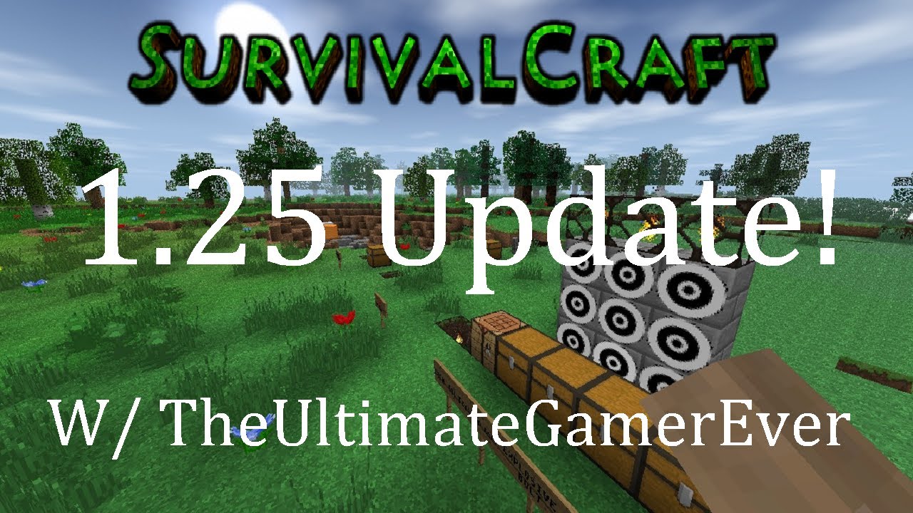 Survival Craft 1.25 Update Video! Diamond Blocks Flammable?! YouTube