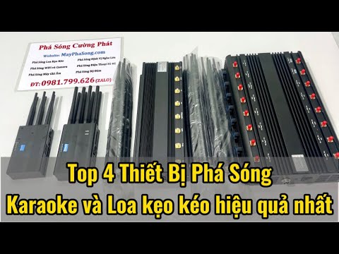 Máy Phá Sóng Karaoke - Tham Khảo Ngay 4 Mẫu Máy Phá Sóng Loa Kẹo Kéo Phá Sóng Karaoke Đang Được Bán Chạy Nhất Mọi Thời Đại