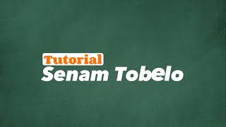Tutorial Senam tobelo