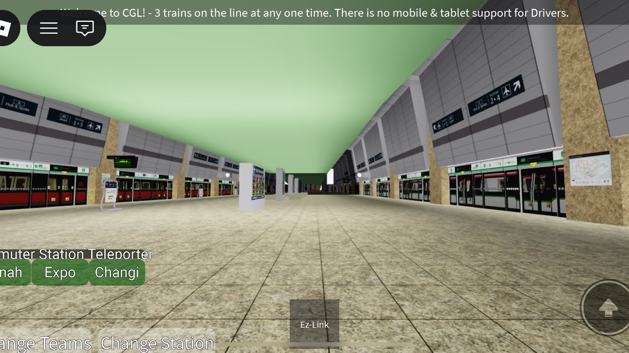 Roblox CGL R151 journey:Changi Airport - Expo (13933)