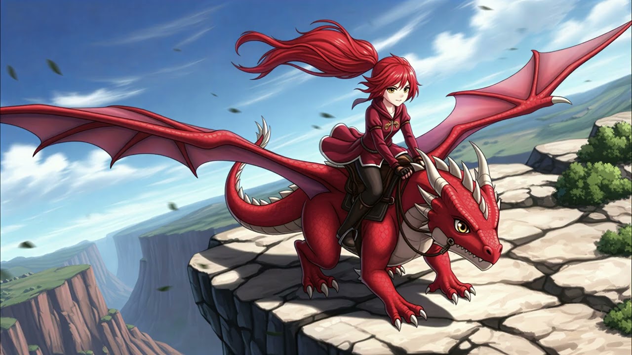 【作業用/深度專注系列】【異世界龍騎士傳說系列】｜懸崖邊緣的飛行特訓｜Flight Training at the Cliff Edge