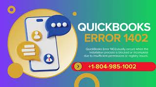 How to fix Quickbooks error 1402 @ +1-804-985-1002 troubleshooting errors