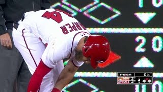 MIA@WSH: Harper rips an RBI double