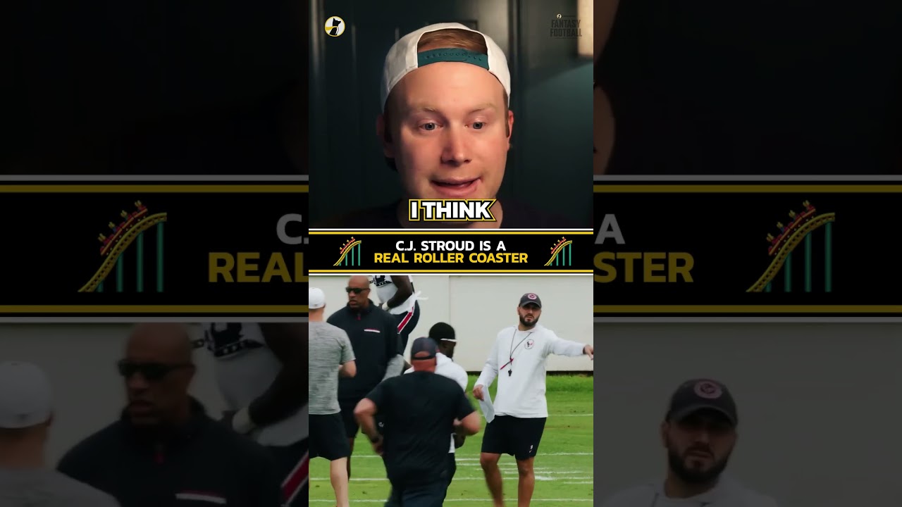 The C.J. Stroud discourse is a full-on roller coaster right now 🎢👀