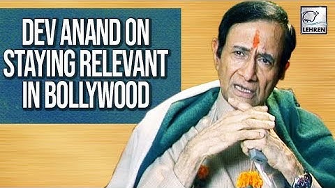 Exclusive Interview With Evergreen Actor Dev Anand | Flashback Video