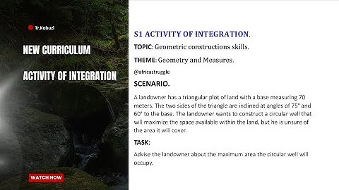 S1 Activity Of Integration solution topic 5.............@africastruggle