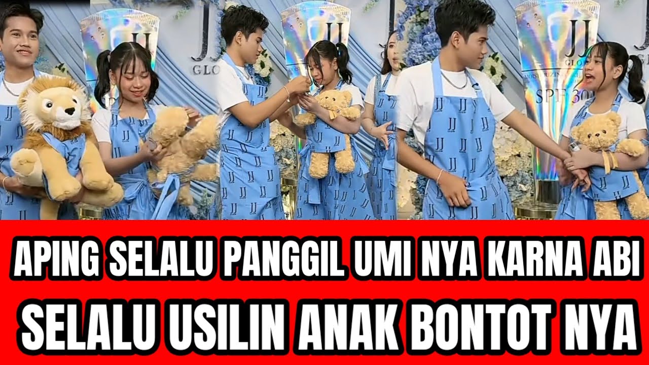 ABI SELALU USILIN ANAK BONTOT NYA BIKIN APING TERIAK PANGGIL UMI NYA