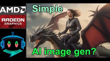 The simplest way to generate AI images with AMD GPU