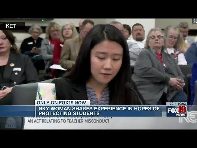 Beechwood grad testifies before Kentucky legislators on teacher sexual misconduct bill