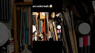 Other artist tools 🆚 My tools 🤡#artist#art#drawing #ytshorts #explorepage