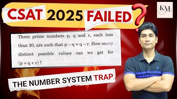 CSAT 2025 Number System Trap by UPSC - Did You Crack It?