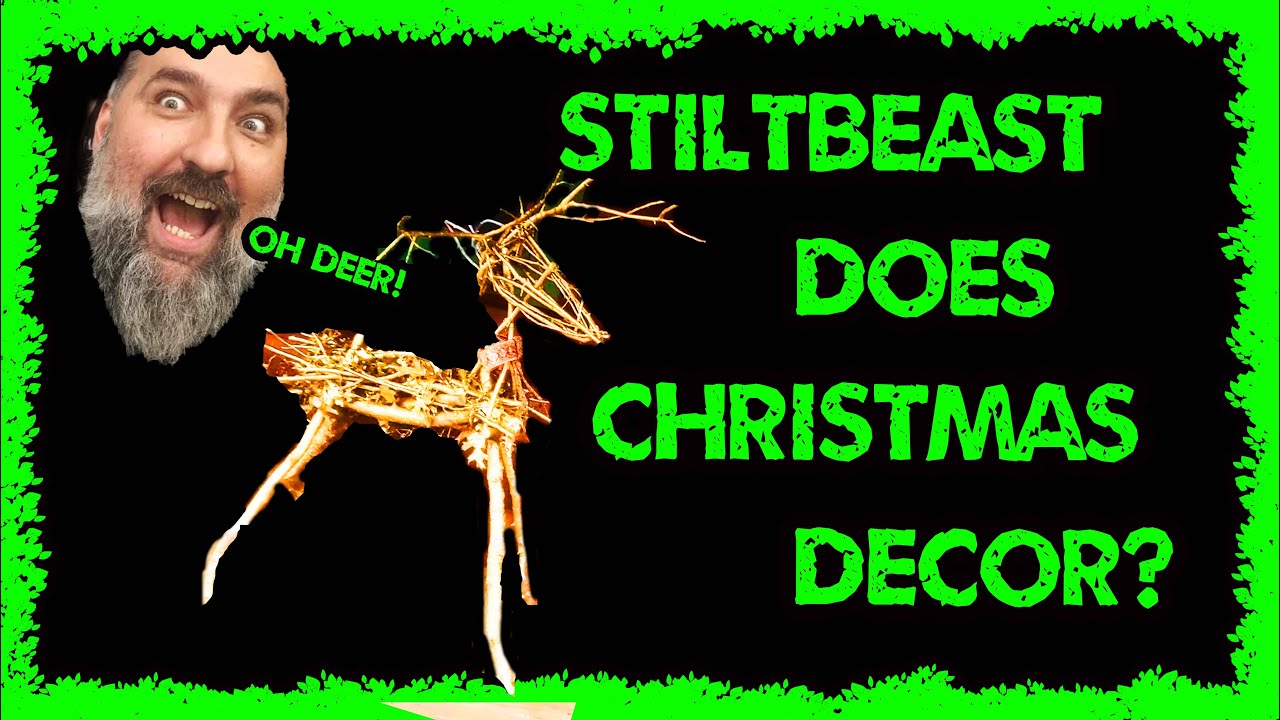 make a woodland deer decoration