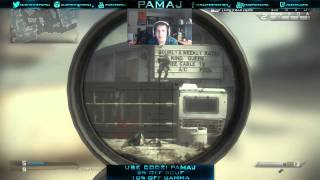 Pamaj's POV vs. FaZe Apex - COD Ghosts 1v1 Quickscoping!