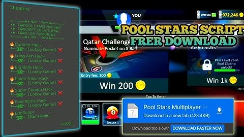 Pool Stars Multiplayer Hack Script