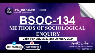 BSOC 134 SOLVED ASSIGNMENT 23-24 | BSOC 134 SOLVED ASSIGNMENT IN ENGLISH 23-24 | FREE SOLVED ASSIG.😦