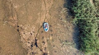 Рыбалка на болоте. Карась не ловится, но очень красиво!