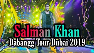 Dabang tour dubai 2019 | Full Video | Salman Khan | Katrina | Jacqueline  | Sonakshi | Guru