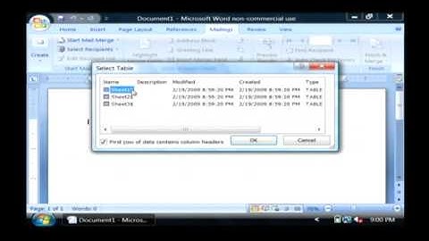 Computer Training : How to Make Address Labels
